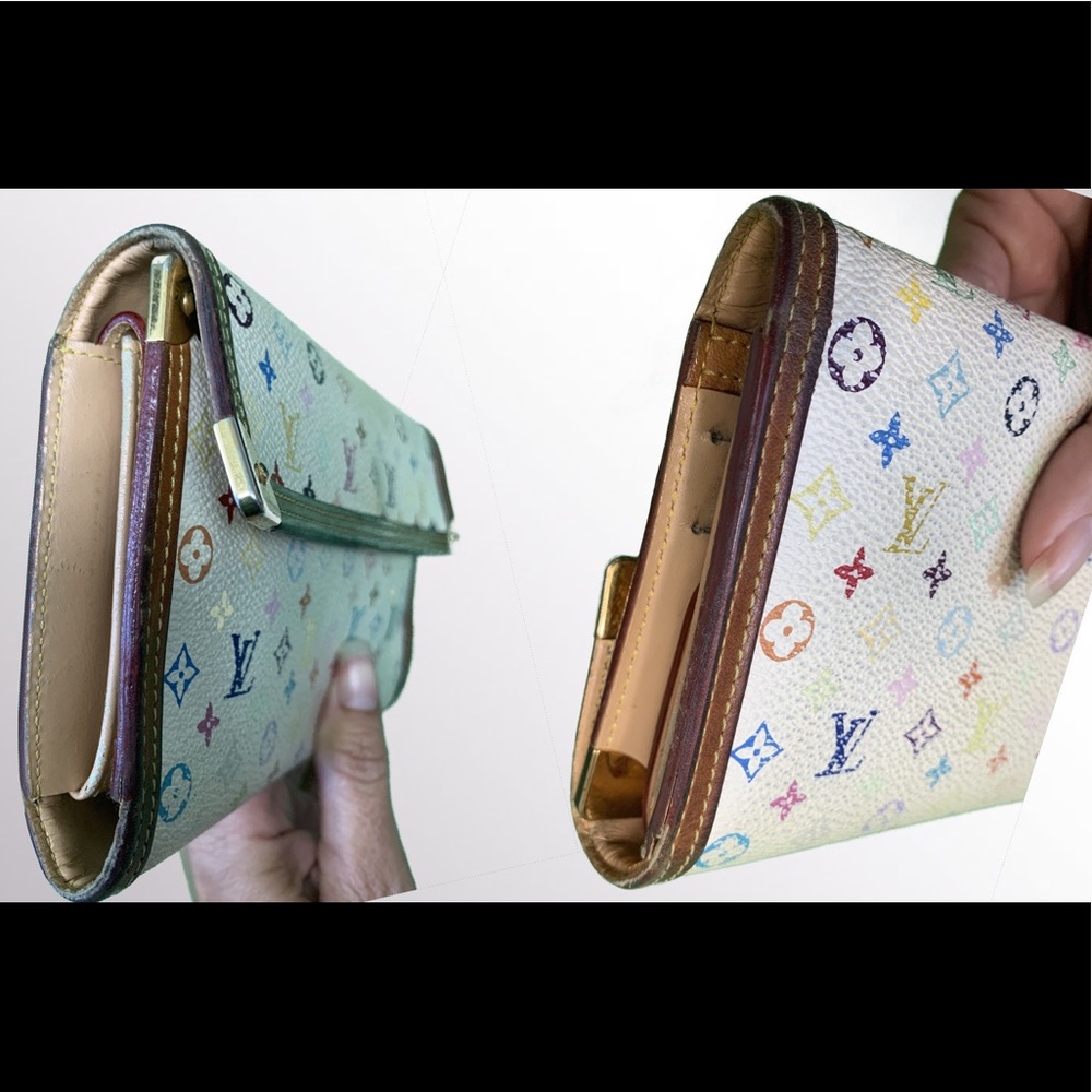 **SOLD**Louis Vuitton Murkami Multicolor Wallet - Picture 4 of 7